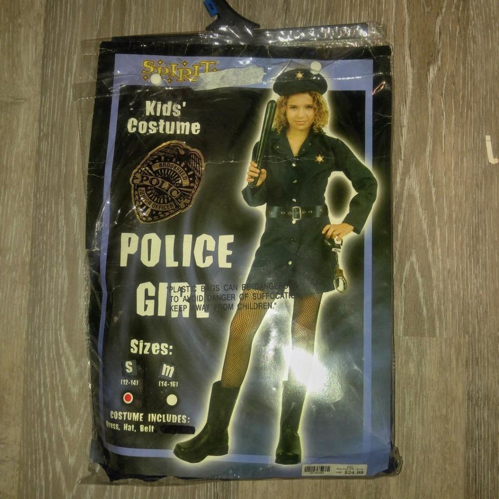 Child Size Costume-Police Girl
